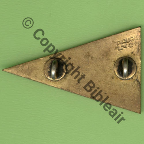 024  1938-41 3eDRILLE SAL.24 GR.2.39  A.AUGIS LYON 2Lignes 2Anneaux colles Dos lisse irreg 1plume blanche Src.Y.GENTY 